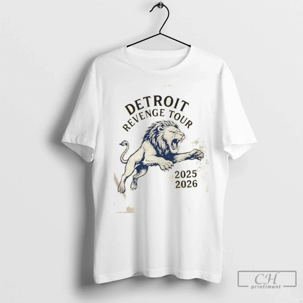 Premium Detroit Lions Revenge Tour 2025 2026 - Adult & Kids T-Shirts, Sweatshirts & Hoodies apparel design preview 1