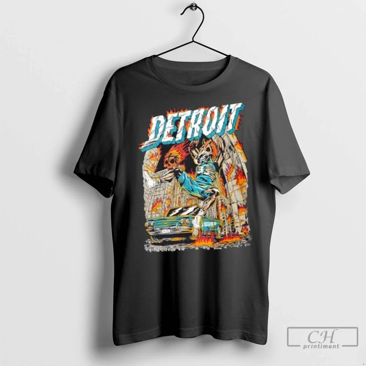 Premium Detroit Pistons Monster Dunk Halloween - Adult & Kids T-Shirts, Sweatshirts & Hoodies apparel design preview 1