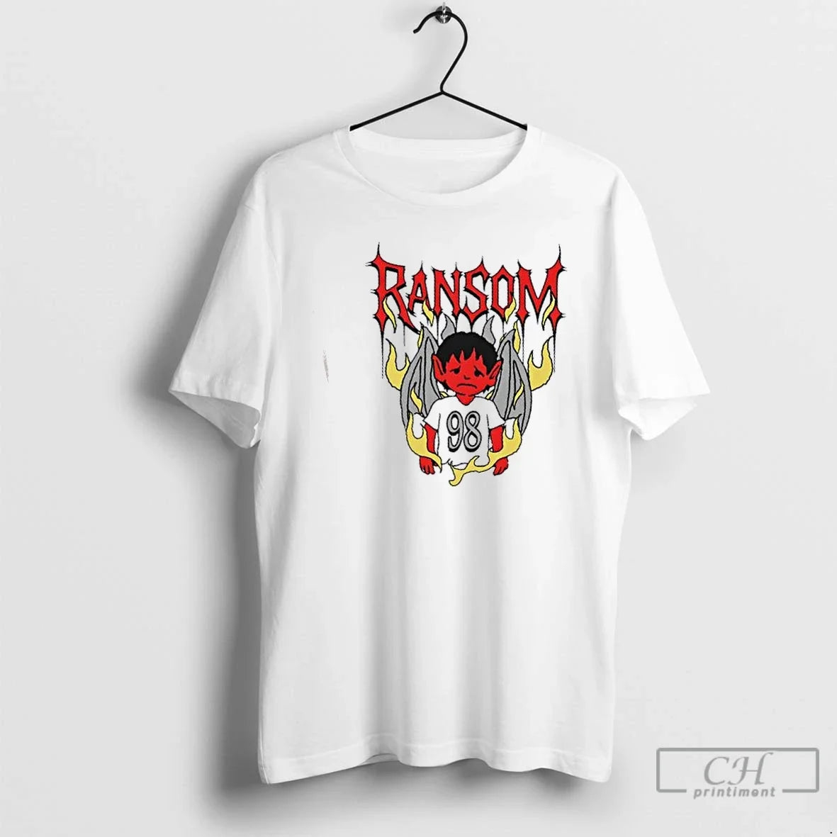 Devil Boy 98 Caricature - Adult & Kids T-Shirts, Sweatshirts & Hoodies apparel design preview 1