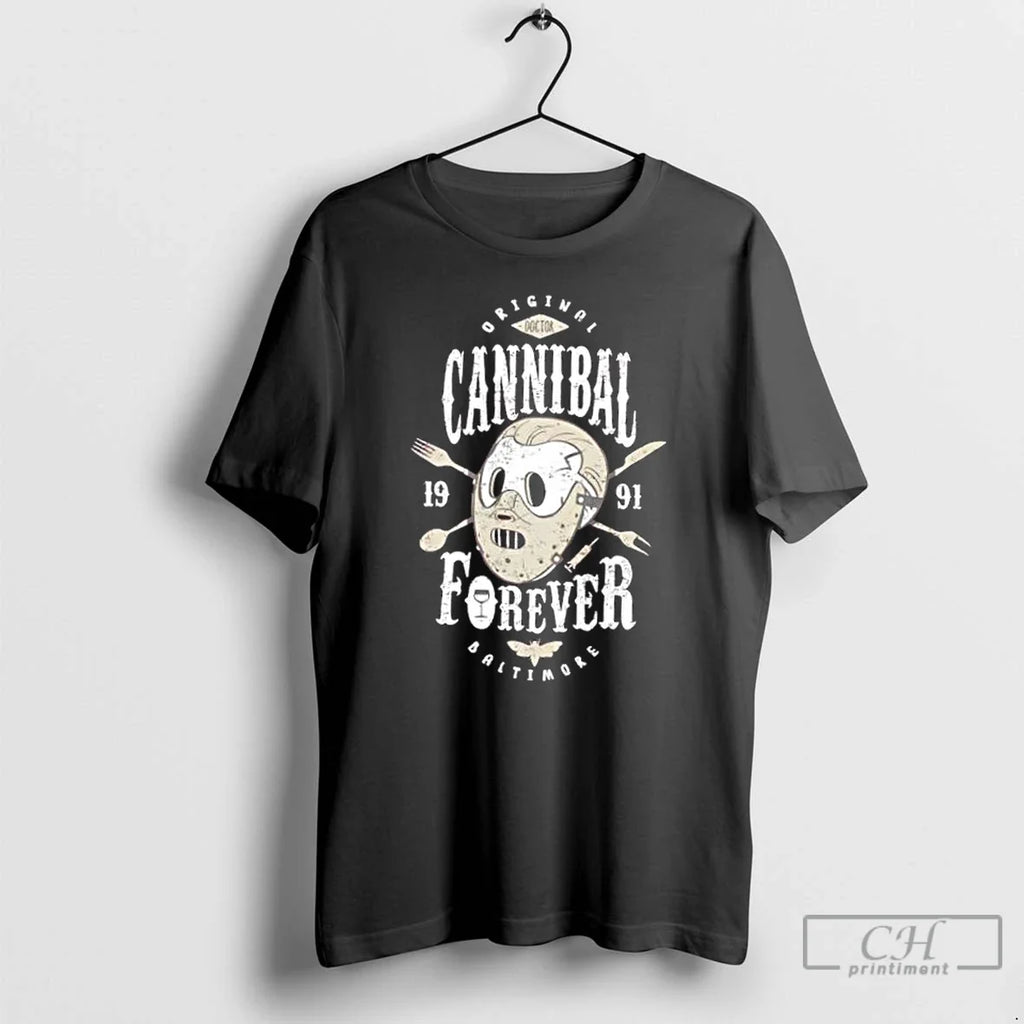 Doctor Cannibal Horror Movie Parody 1991 - Adult & Kids T-Shirts, Sweatshirts & Hoodies apparel design preview 1