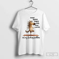 Donkey Inner Peace Begins Four Words Not My Fucking - Adult & Kids T-Shirts, Sweatshirts & Hoodies apparel design preview 1