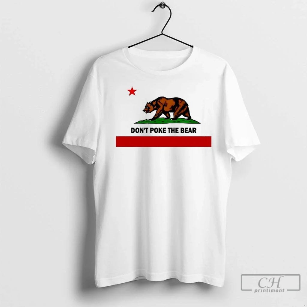Premium Dont Poke The Bear California Flag - Adult & Kids T-Shirts, Sweatshirts & Hoodies apparel design preview 1