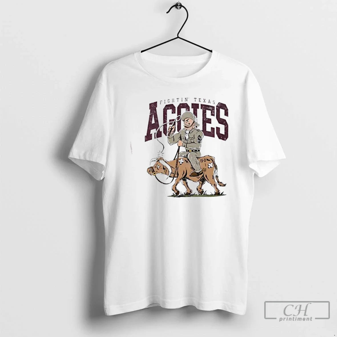 Fightin Texas Aggie Sarge - Adult & Kids T-Shirts, Sweatshirts & Hoodies apparel design preview 1