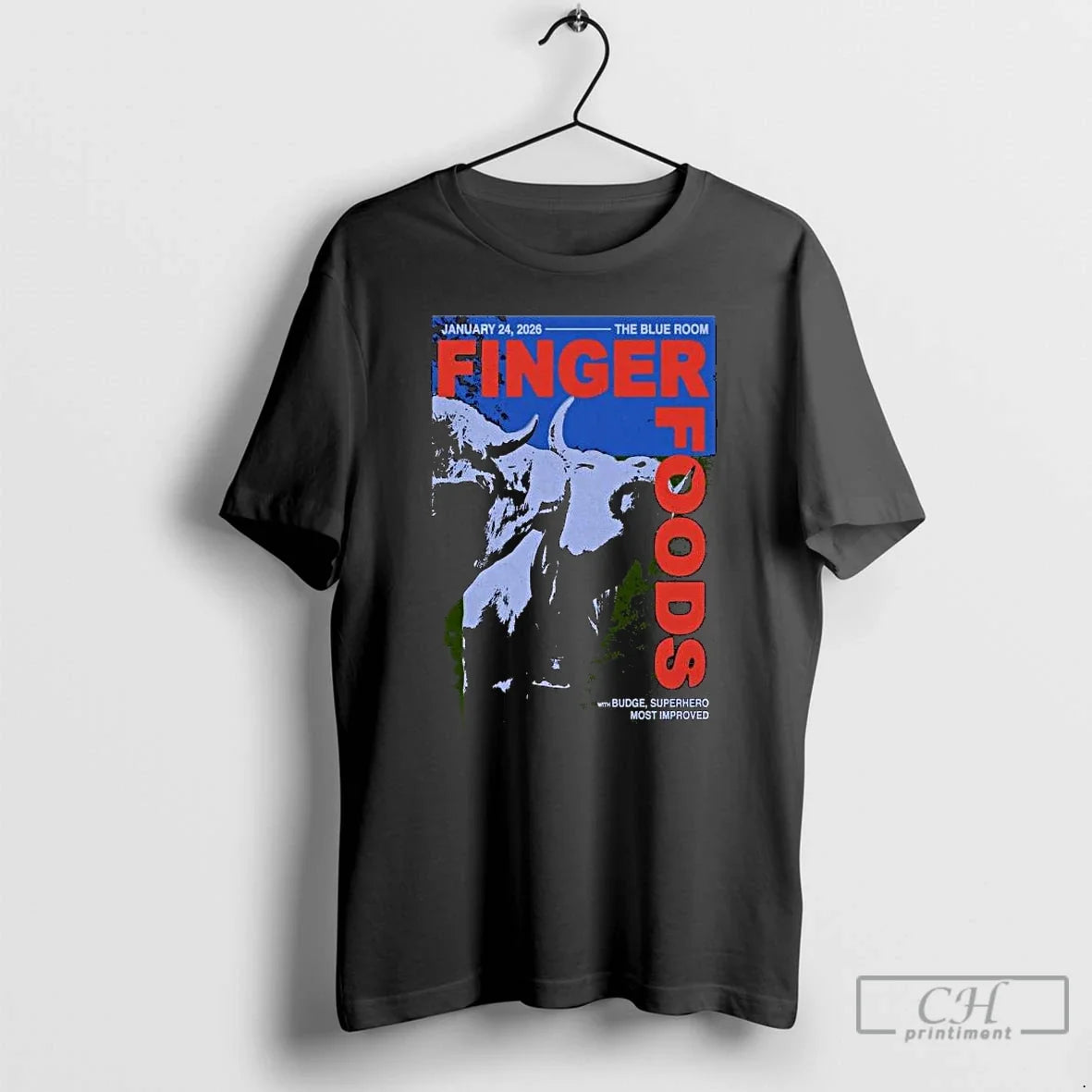 Finger Foods Jan 24 2026 Blue Room - Adult & Kids T-Shirts, Sweatshirts & Hoodies apparel design preview 1