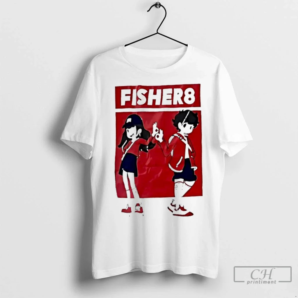 Premium Fisher8 Team Anime Cute - Adult & Kids T-Shirts, Sweatshirts & Hoodies apparel design preview 1