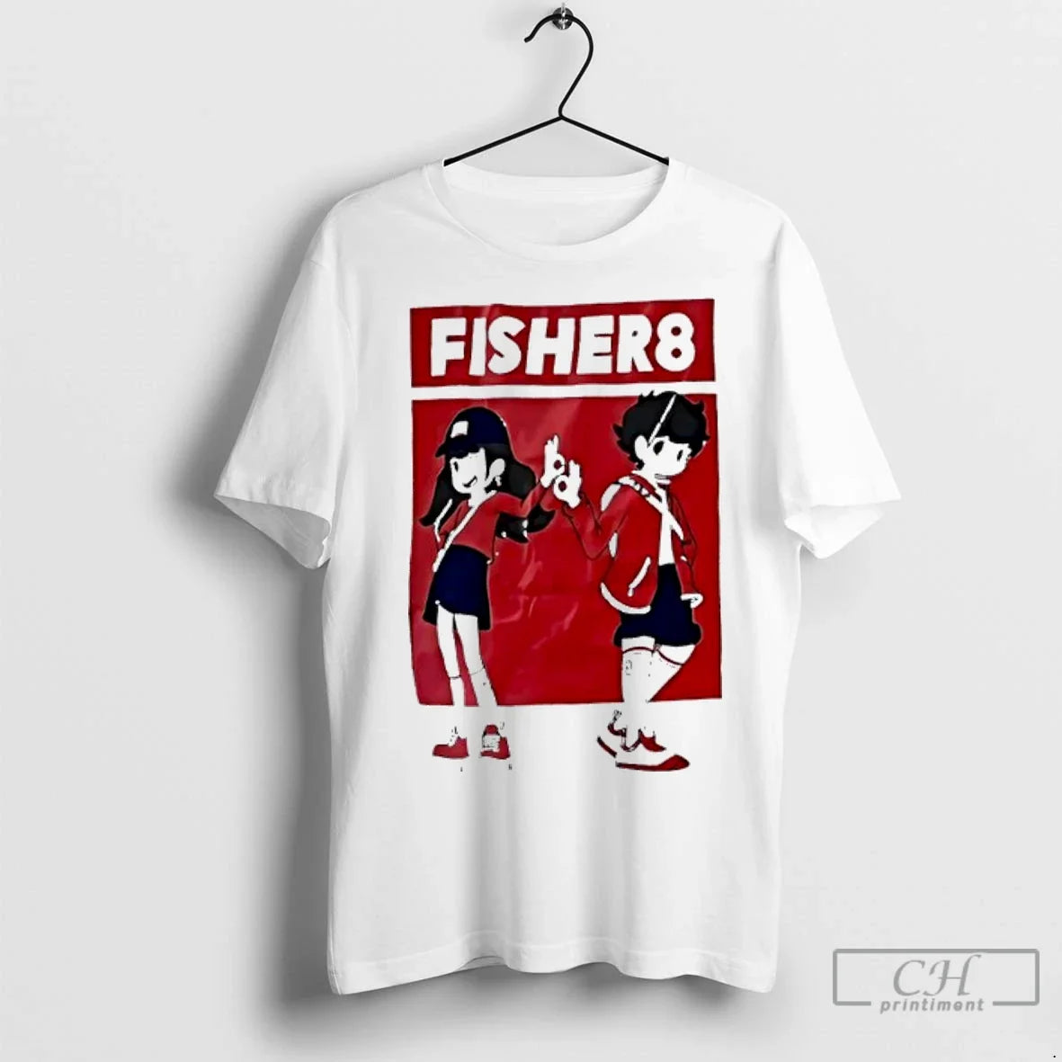 Premium Fisher8 Team Anime Cute - Adult & Kids T-Shirts, Sweatshirts & Hoodies apparel design preview 1