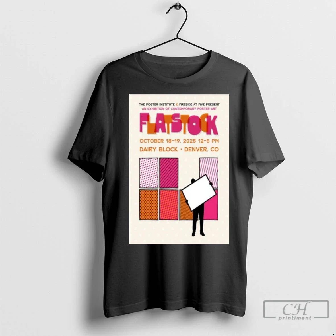 Premium Flatstock Denver Co October 18 19 2025 - Adult & Kids T-Shirts, Sweatshirts & Hoodies apparel design preview 1