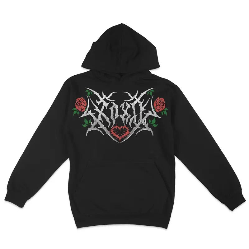 Fleece XOXO Metal Soft Pull Over Vintage - Adult & Kids T-Shirts, Sweatshirts & Hoodies apparel design preview 1