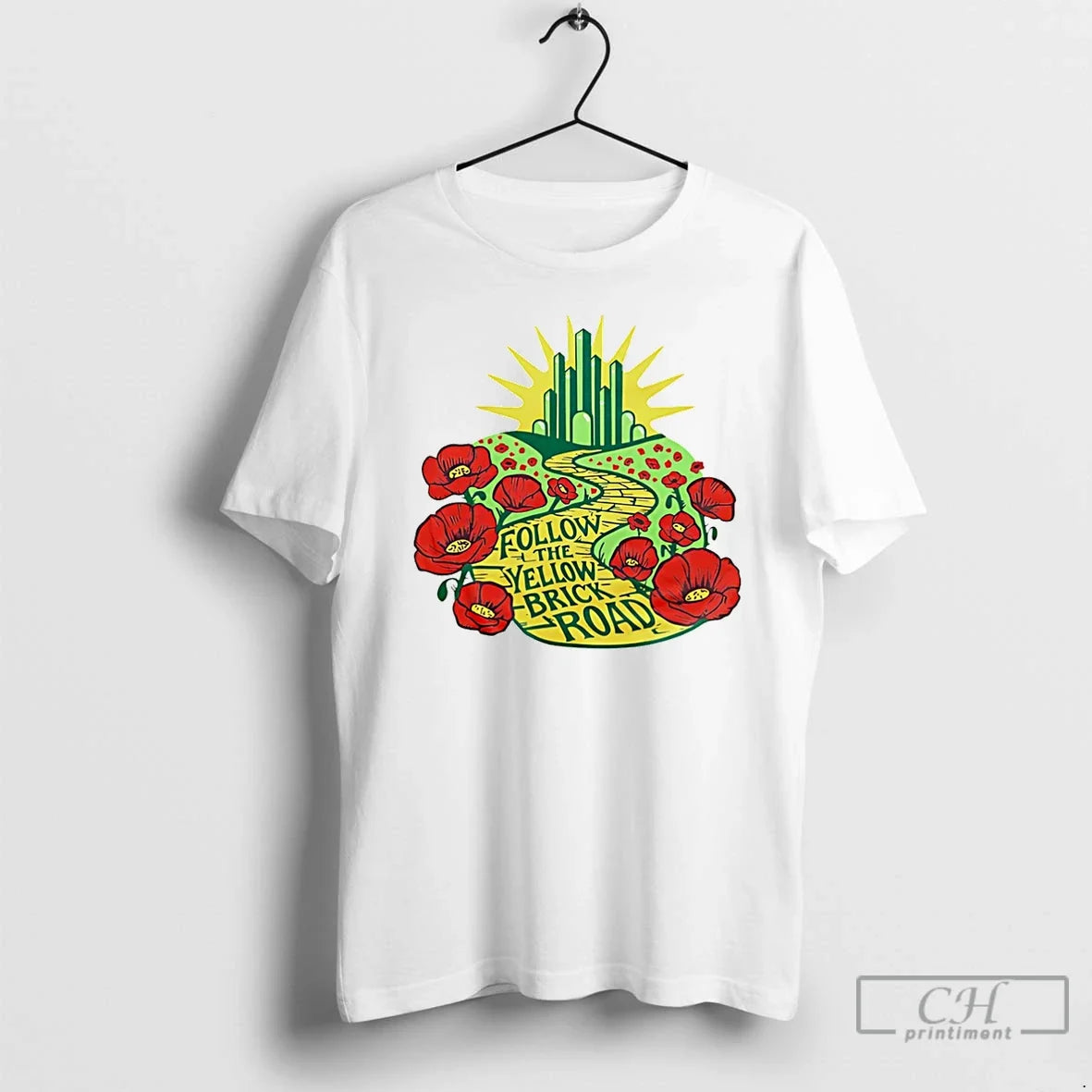 Follow Yellow Brick Road Kansas City - Adult & Kids T-Shirts, Sweatshirts & Hoodies apparel design preview 1