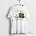 Frog Woking Just Doing My Silly Little Tasks - Adult & Kids T-Shirts, Sweatshirts & Hoodies apparel design preview 1