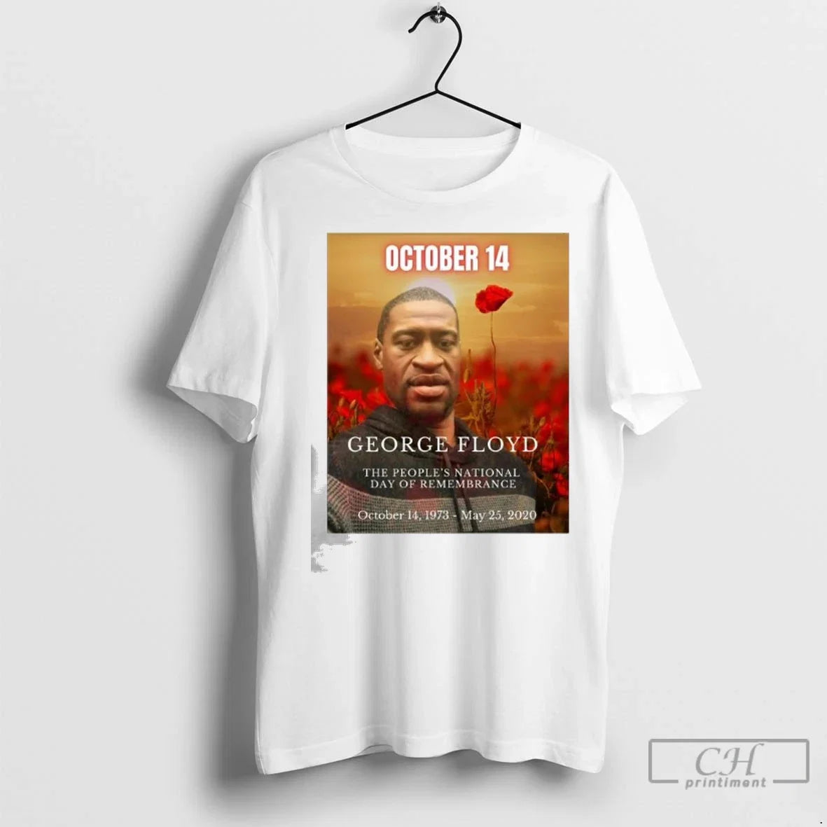 Premium George Floyd On October 14th The Peoples - Adult & Kids T-Shirts, Sweatshirts & Hoodies apparel design preview 1