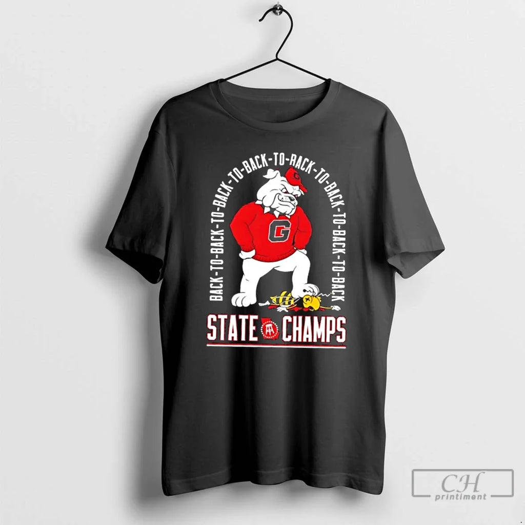 Georgia Bulldogs Beat Tech Yellow Jackets 2025 Ms - Adult & Kids T-Shirts, Sweatshirts & Hoodies apparel design preview 1
