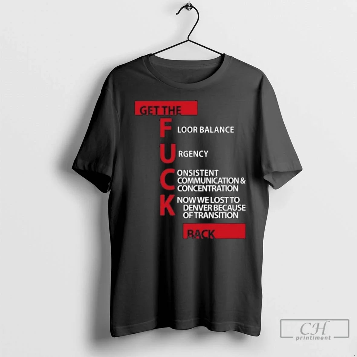 Premium Get The Floor Balance Urgency Consistent - Adult & Kids T-Shirts, Sweatshirts & Hoodies apparel design preview 1