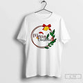 Merry Wreath - Adult & Kids T-Shirts, Sweatshirts & Hoodies apparel design preview 1