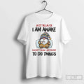 Gnome Just Because I Am Awake Doesnt Mean Ready Do - Adult & Kids T-Shirts, Sweatshirts & Hoodies apparel design preview 1