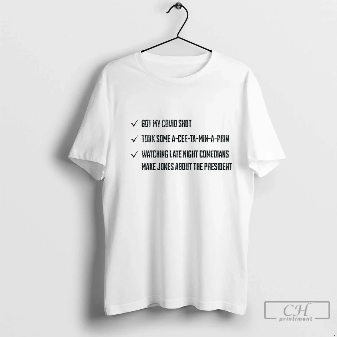 Premium Got My Covid Shot Took Some A Cee Ta Min Phin - Adult & Kids T-Shirts, Sweatshirts & Hoodies apparel design preview 1