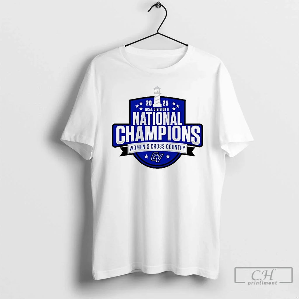 Grand Valley State Lakers 2025 Ncaa Division Ii Cross - Adult & Kids T-Shirts, Sweatshirts & Hoodies apparel design preview 1