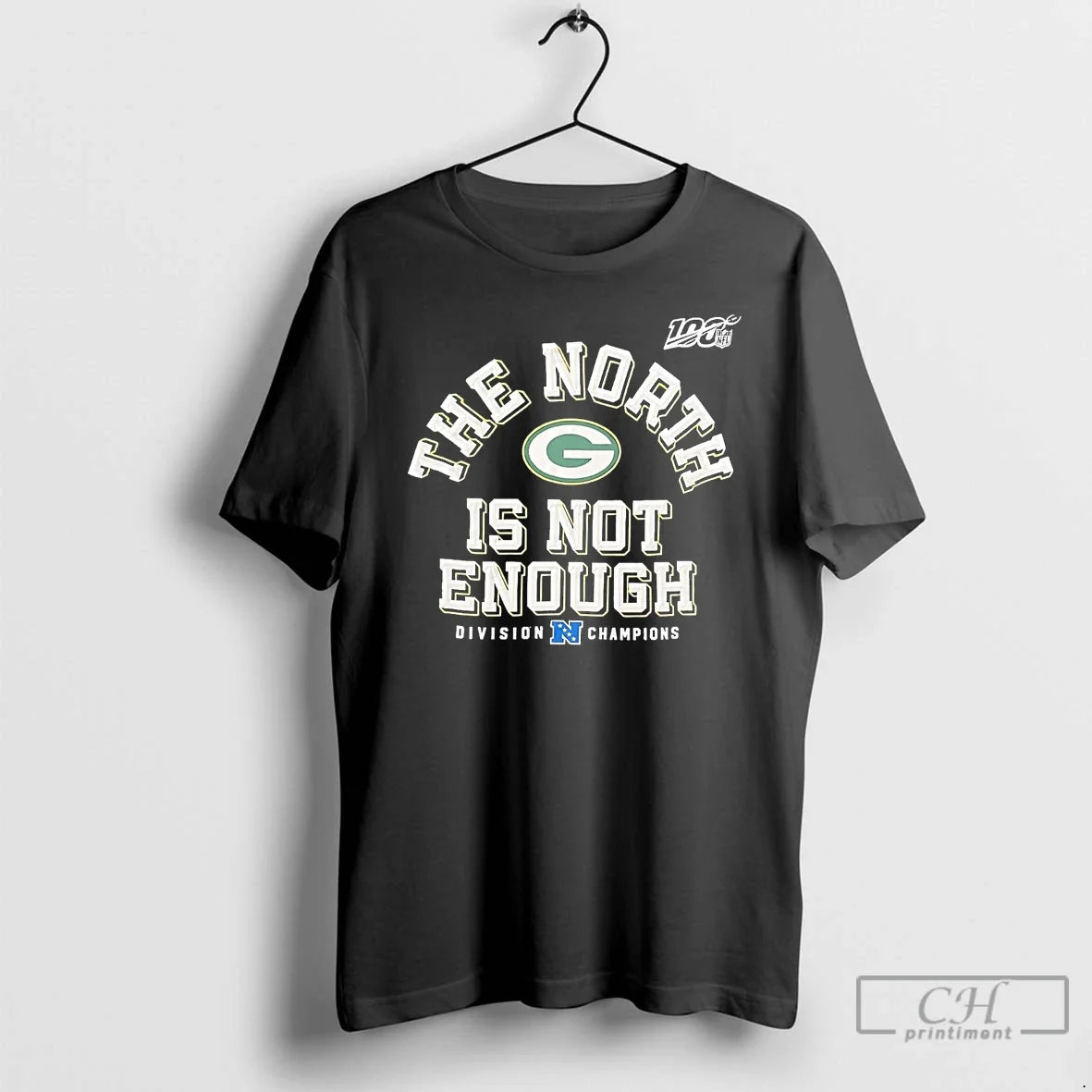 Green Bay Packers North Is Not Enough - Adult & Kids T-Shirts, Sweatshirts & Hoodies apparel design preview 1