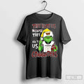 Premium Grinch Santa They Hate Us Because Aint - Adult & Kids T-Shirts, Sweatshirts & Hoodies apparel design preview 1