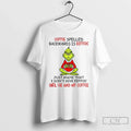 Grinch Coffee Spelled Backwards Is Eeffoc Just Know - Adult & Kids T-Shirts, Sweatshirts & Hoodies apparel design preview 1