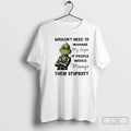 Grinch Wouldnt Need Manage My Anger If People Would - Adult & Kids T-Shirts, Sweatshirts & Hoodies apparel design preview 1