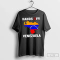 Hands Off Venezuela - Adult & Kids T-Shirts, Sweatshirts & Hoodies apparel design preview 1