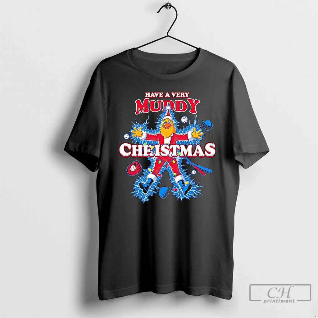 Have Very Muddy Toledo Mud Hens Mascot Shock - Adult & Kids T-Shirts, Sweatshirts & Hoodies apparel design preview 1