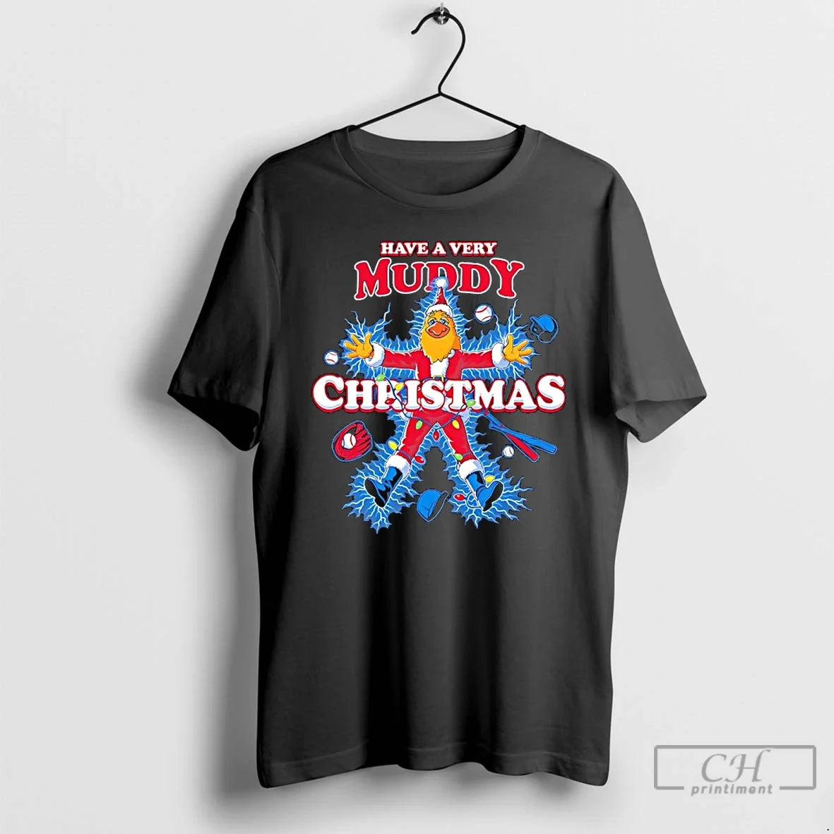 Have Very Muddy Toledo Mud Hens Mascot Shock - Adult & Kids T-Shirts, Sweatshirts & Hoodies apparel design preview 1