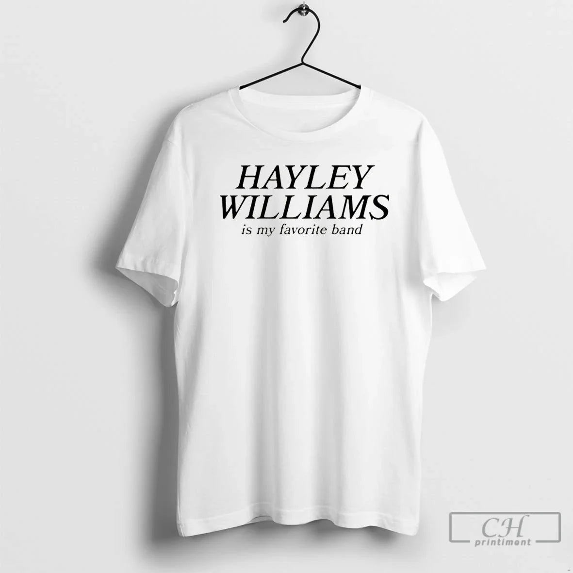 Hayley Williams Is My Favourite Band - Adult & Kids T-Shirts, Sweatshirts & Hoodies apparel design preview 1