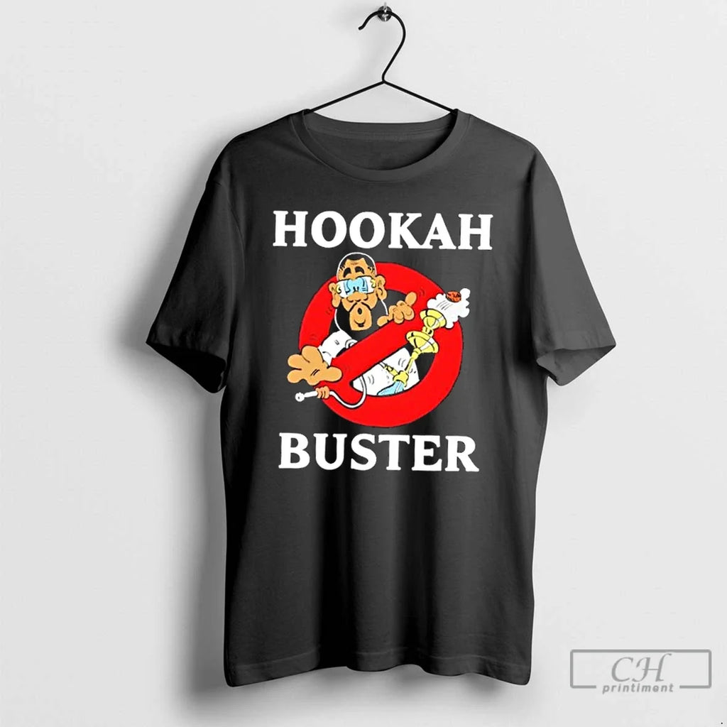 Hookah Buster Caricature - Adult & Kids T-Shirts, Sweatshirts & Hoodies apparel design preview 1