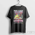Houston Texans Back 3 2025 Afc South Champions 2011 - Adult & Kids T-Shirts, Sweatshirts & Hoodies apparel design preview 1