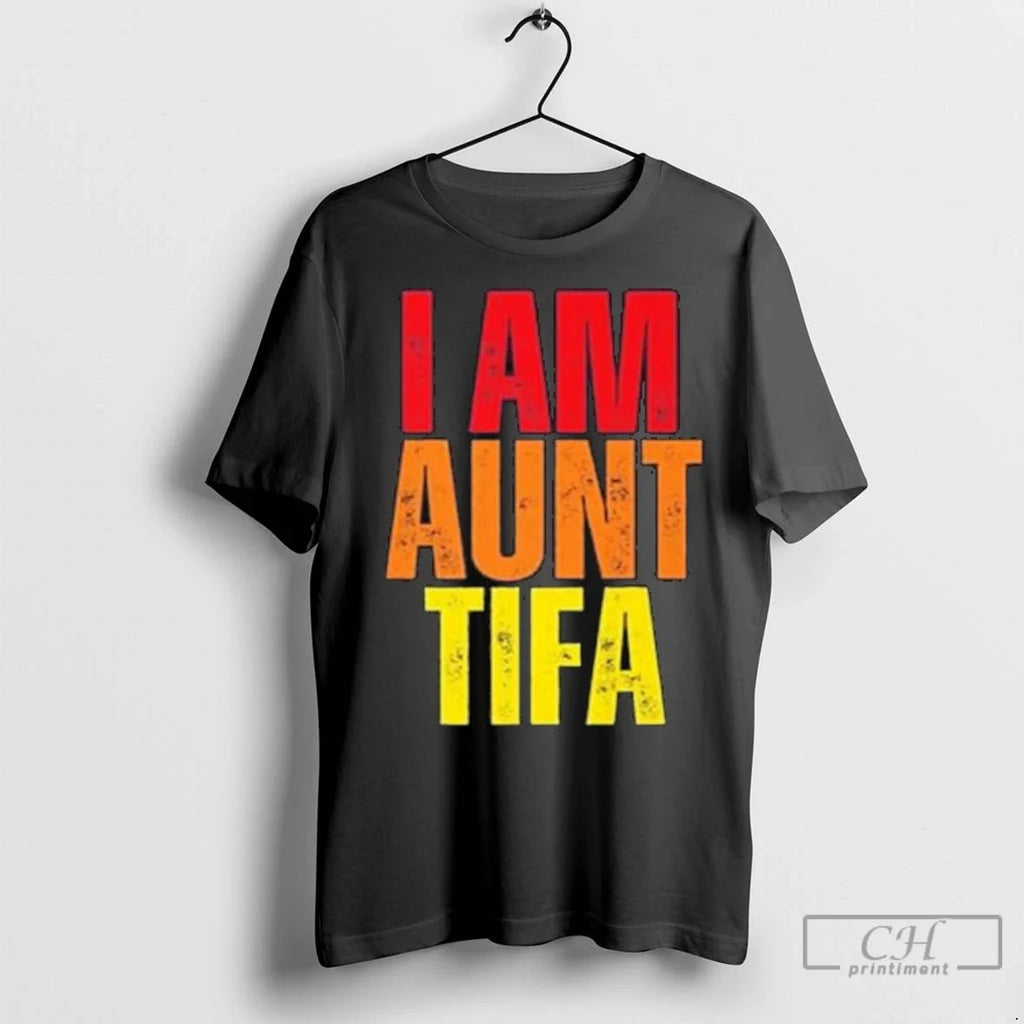 Premium I Am Aunt Tifa Sarcastic Sassiest Long Sleve - Adult & Kids T-Shirts, Sweatshirts & Hoodies apparel design preview 1