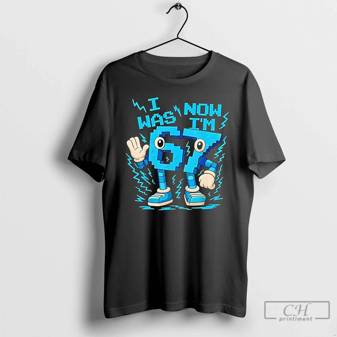 I Was 6 Now Im 7 - Adult & Kids T-Shirts, Sweatshirts & Hoodies apparel design preview 1