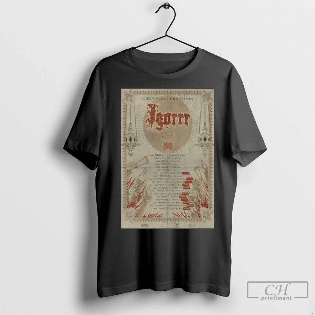 Premium Igorrr Tour Eu Uk 2025 Long Sleve - Adult & Kids T-Shirts, Sweatshirts & Hoodies apparel design preview 1
