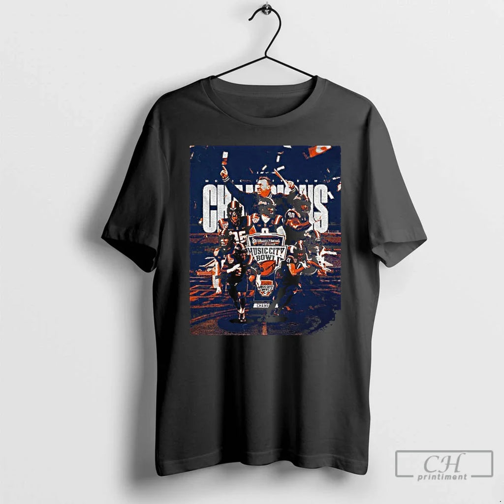 Illinois Fighting Illini Football 2025 Liberty Mutual - Adult & Kids T-Shirts, Sweatshirts & Hoodies apparel design preview 1