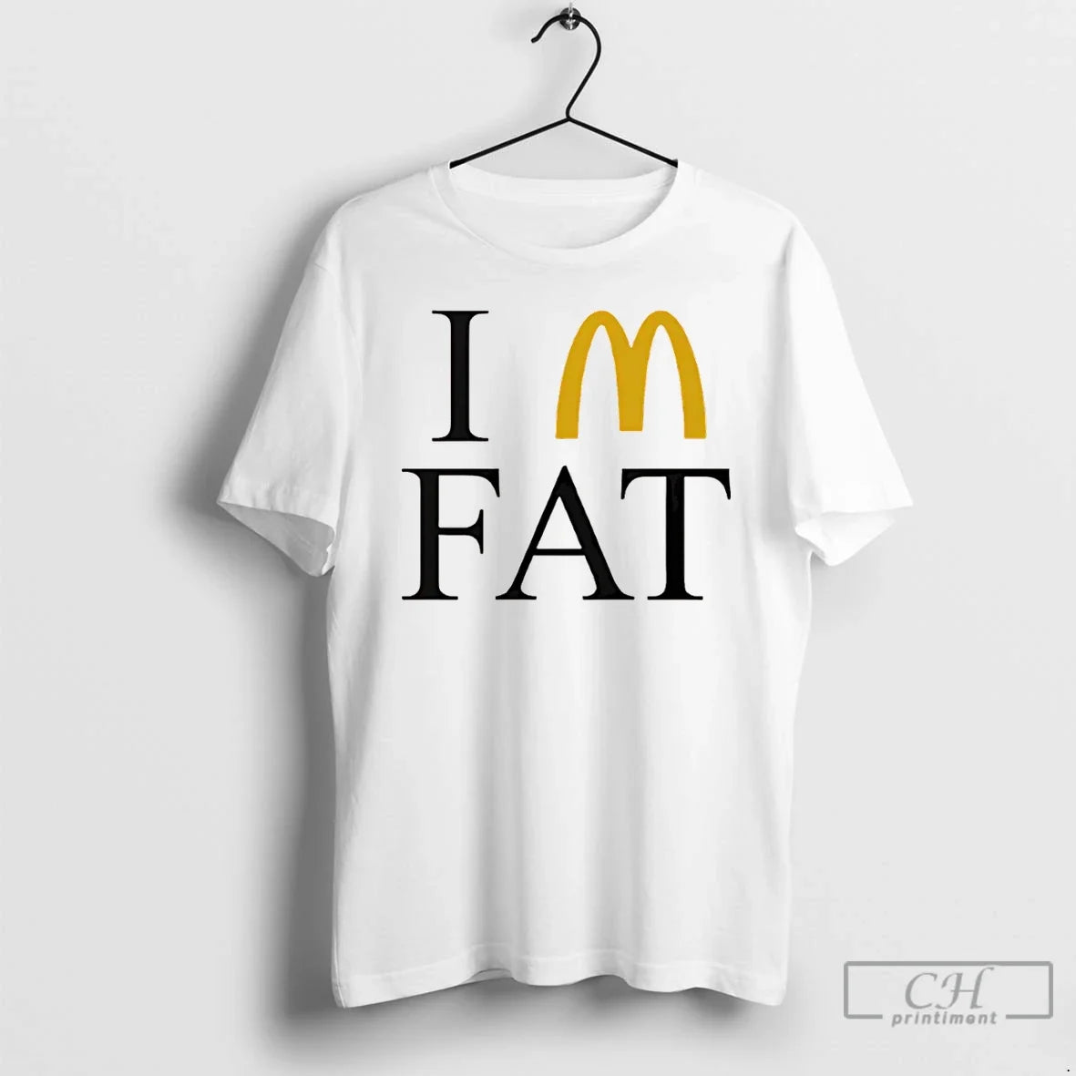 Im Fat Mcdonalds - Adult & Kids T-Shirts, Sweatshirts & Hoodies apparel design preview 1
