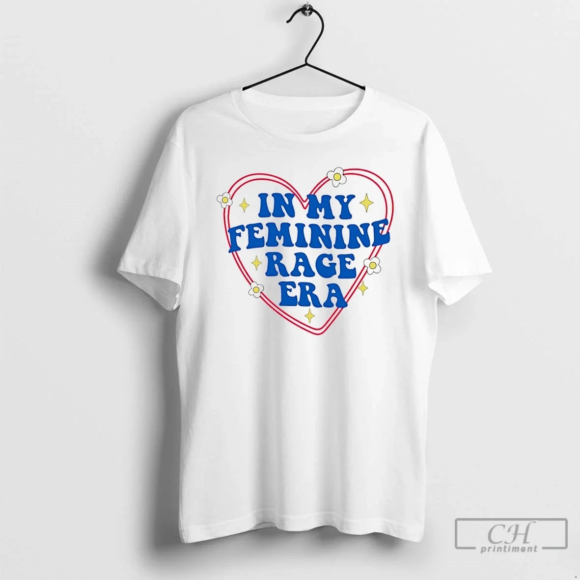 My Feminine Rage Era Heart - Adult & Kids T-Shirts, Sweatshirts & Hoodies apparel design preview 1