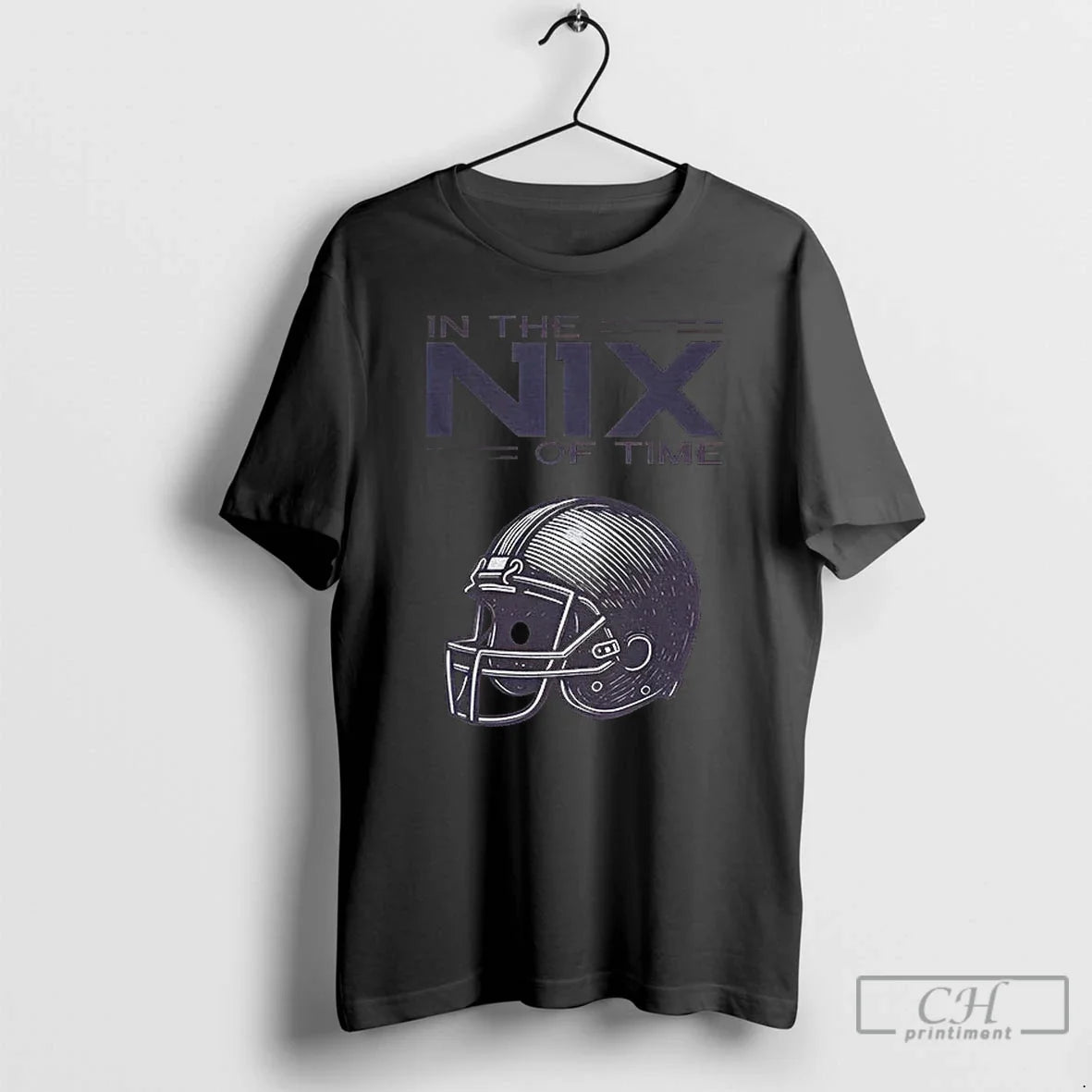 Nix Time Bo Football Helmet - Adult & Kids T-Shirts, Sweatshirts & Hoodies apparel design preview 1