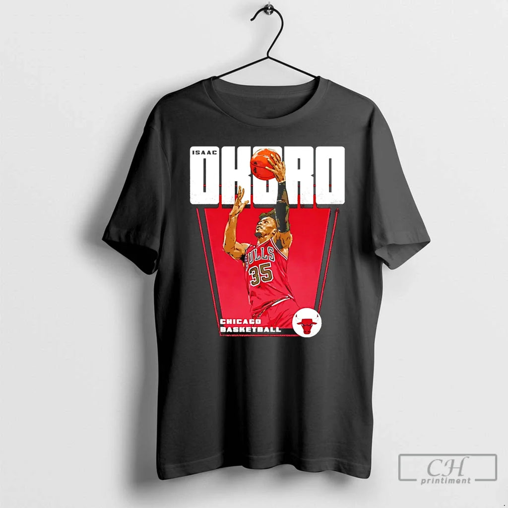 Isaac Okoro Chicago Bulls Premiere Vintage - Adult & Kids T-Shirts, Sweatshirts & Hoodies apparel design preview 1