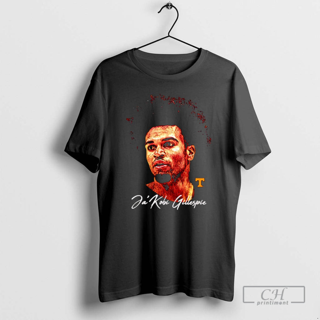 Jakobi Gillespie Tennessee Basketball Game Face - Adult & Kids T-Shirts, Sweatshirts & Hoodies apparel design preview 1