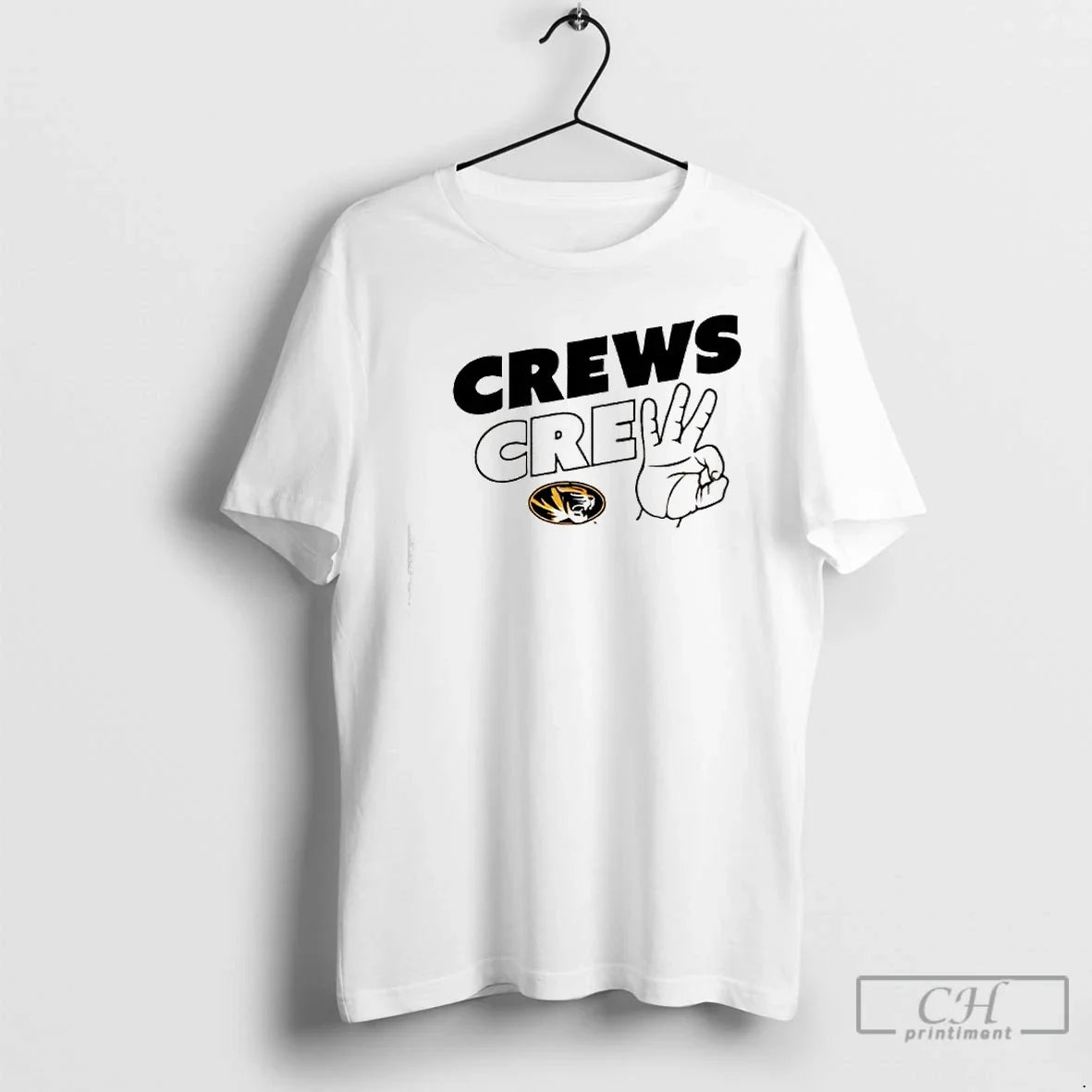 Jacob Crews Crew Missouri Tigers - Adult & Kids T-Shirts, Sweatshirts & Hoodies apparel design preview 1