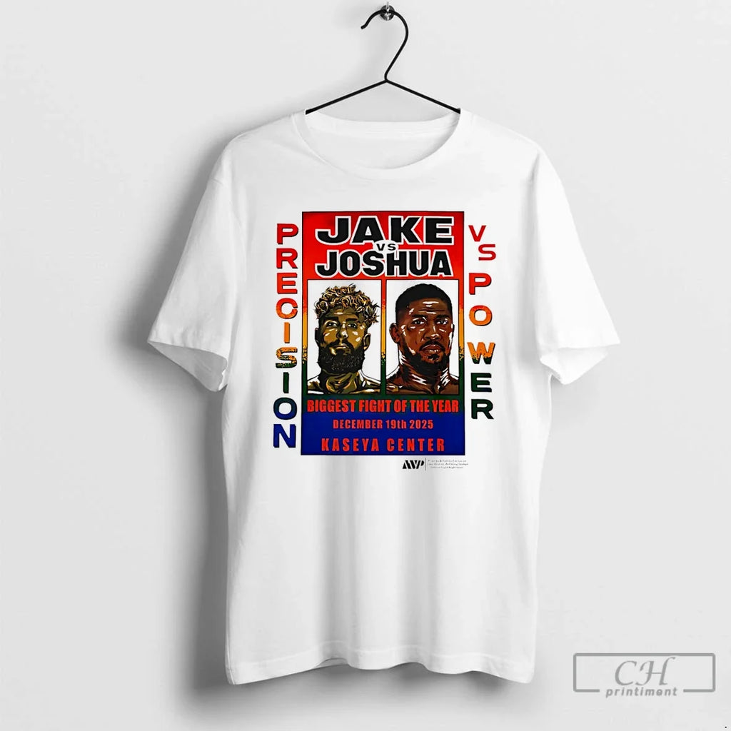 Jake Vs Joshua Biggest Fight Year - Adult & Kids T-Shirts, Sweatshirts & Hoodies apparel design preview 1