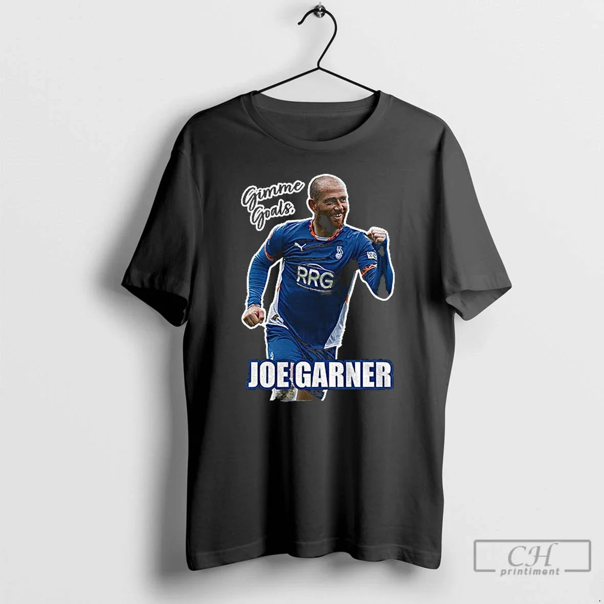 Joe Garner Gimme Goals Oldham Athletic Oafc - Adult & Kids T-Shirts, Sweatshirts & Hoodies apparel design preview 1