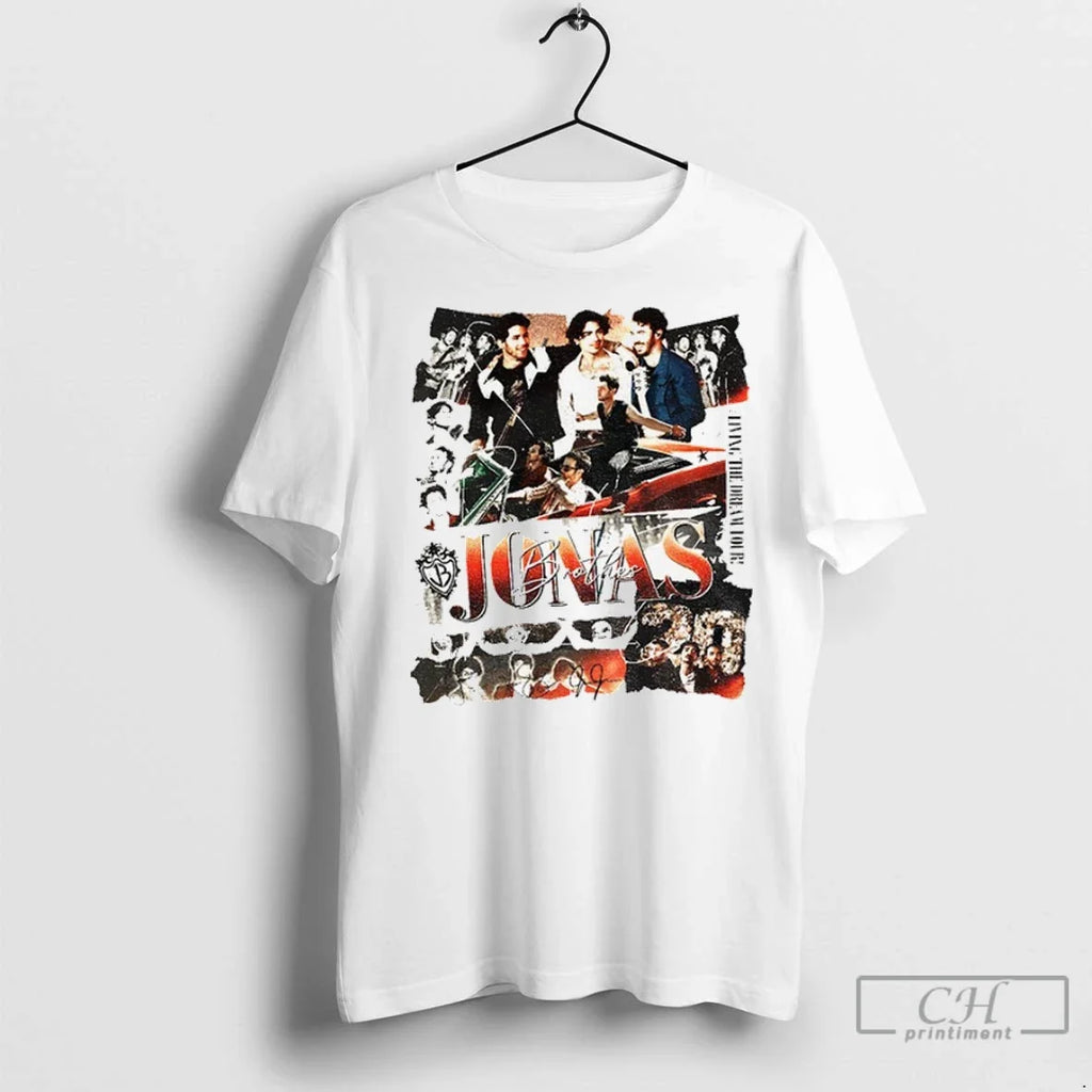 Premium Jonas Brothers 20th Anniversary Vintage - Adult & Kids T-Shirts, Sweatshirts & Hoodies apparel design preview 1
