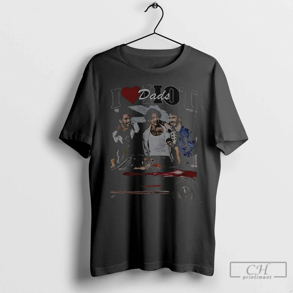 Premium Jonas Brothers Anniversary Tour Love Hot Dads - Adult & Kids T-Shirts, Sweatshirts & Hoodies apparel design preview 1