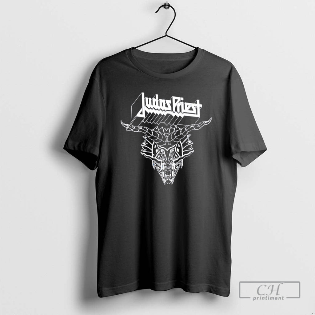 Judas Priest Defenders Faith Blueprint - Adult & Kids T-Shirts, Sweatshirts & Hoodies apparel design preview 1