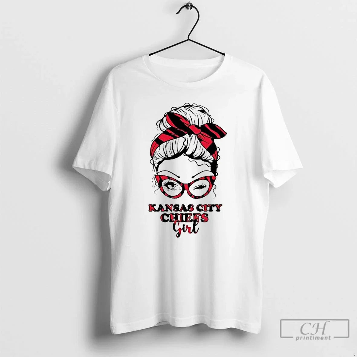 Kansas City Chiefs Girl - Adult & Kids T-Shirts, Sweatshirts & Hoodies apparel design preview 1