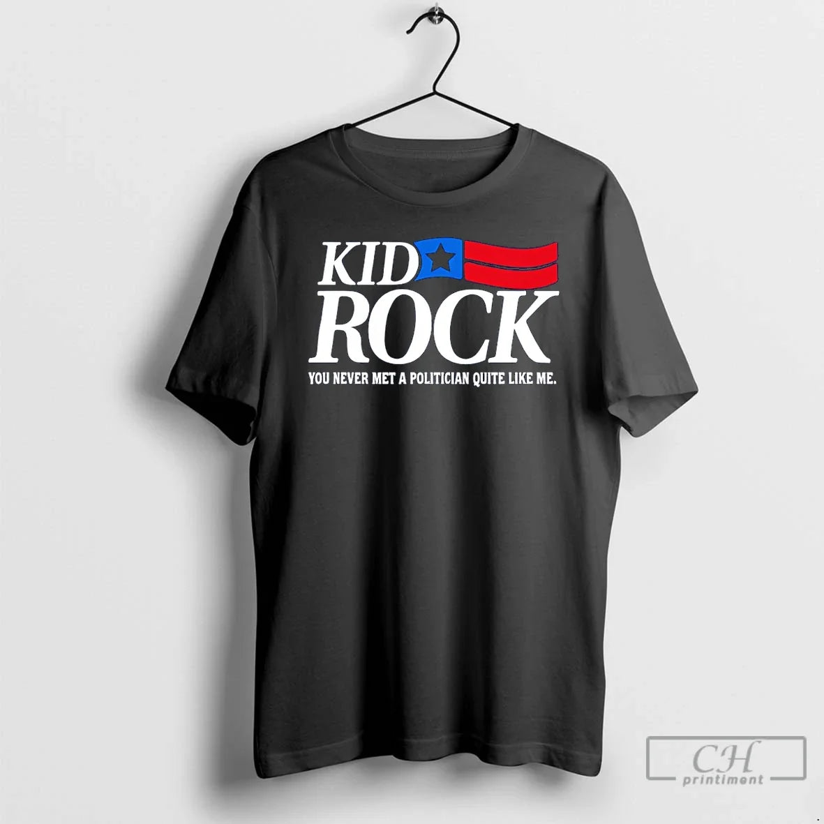 Kid Rock Michigan Senate 2018 You Never Met - Adult & Kids T-Shirts, Sweatshirts & Hoodies apparel design preview 1