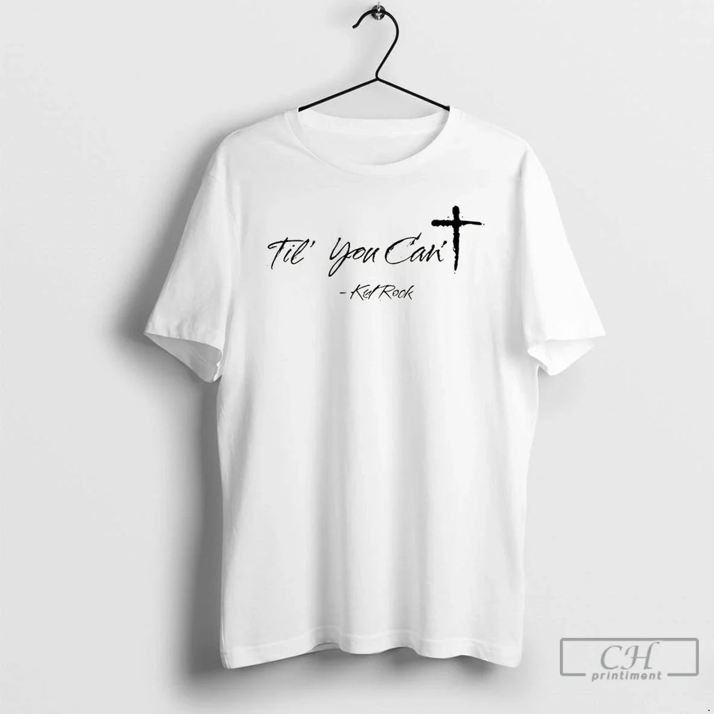 Kid Rock Til You Cant Tpusa Superbowl 2026 - Adult & Kids T-Shirts, Sweatshirts & Hoodies apparel design preview 1