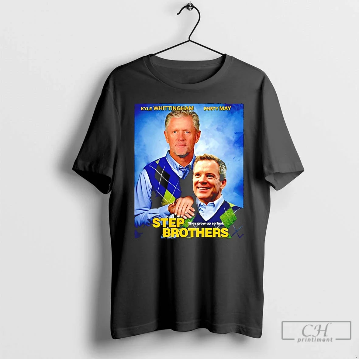 Kyle Whittingham Vs Dusty May Coach Step Brother They - Adult & Kids T-Shirts, Sweatshirts & Hoodies apparel design preview 1